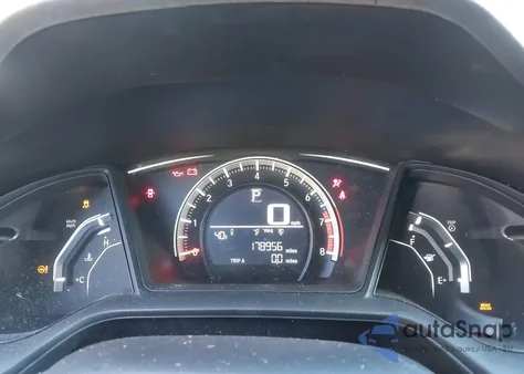 2016 Honda Civic Lx из США, поврежденный, VIN 19XFC2F5XGE027157